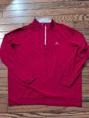 Rhoback Rhoback Mens Performance Quarter Zip, 2XL.